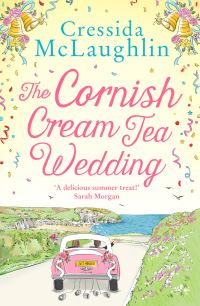 Book Cover for The Cornish Cream Tea Wedding by Cressida McLaughlin