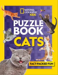 Book Cover for Puzzle Book Cats by National Geographic Kids