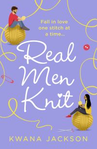 Book Cover for Real Men Knit by K M Jackson