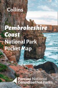 Book Cover for Pembrokeshire Coast National Park Pocket Map by National Parks UK, Collins Maps