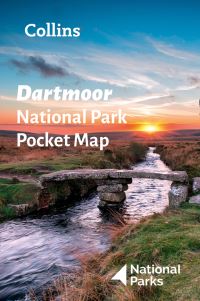 Book Cover for Dartmoor National Park Pocket Map by National Parks UK, Collins Maps