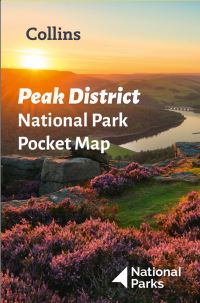 Book Cover for Peak District National Park Pocket Map by National Parks UK, Collins Maps