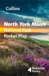 Book Cover for North York Moors National Park Pocket Map by National Parks UK, Collins Maps