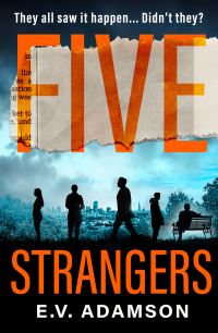Book Cover for Five Strangers by E V Adamson
