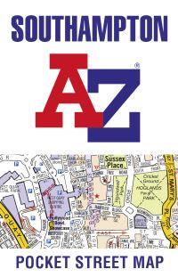 Book Cover for Southampton A-Z Pocket Street Map by AZ Maps