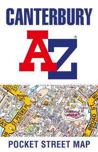 Book Cover for Canterbury A-Z Pocket Street Map by AZ Maps