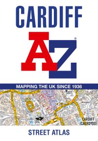 Book Cover for Cardiff by AZ Maps