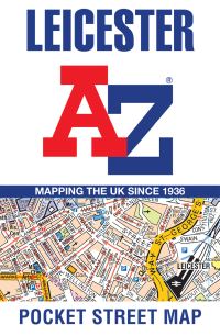 Book Cover for Leicester A-Z Pocket Street Map by AZ Maps