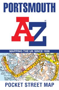 Book Cover for Portsmouth A-Z Pocket Street Map by AZ Maps