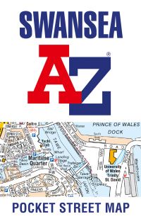 Book Cover for Swansea A-Z Pocket Street Map by AZ Maps