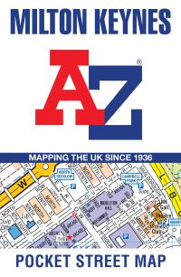 Book Cover for Milton Keynes A-Z Pocket Street Map by AZ Maps