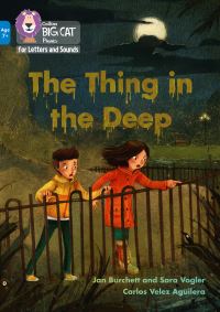 Book Cover for The Thing in the Deep by Jan Burchett, Sara Vogler
