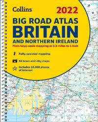 Book Cover for 2022 Collins Big Road Atlas Britain by Collins Maps