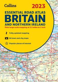 Book Cover for Collins 2023 Essential Road Atlas Britain and Northern Ireland by Collins Bartholomew Ltd