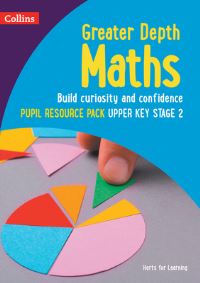 Book Cover for Greater Depth Maths. Years 5 and 6. Pupil Resources by 