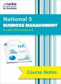 Book Cover for National 5 Business Management Course Notes by Lee Coutts