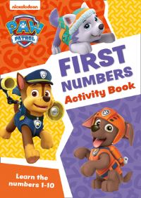 Book Cover for PAW Patrol First Numbers Activity Book by Collins Preschool
