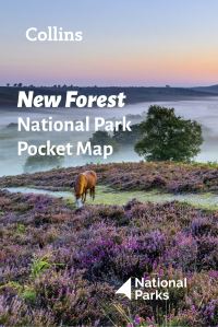 Book Cover for New Forest National Park Pocket Map by National Parks UK, Collins Maps