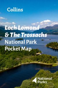 Book Cover for Loch Lomond and The Trossachs National Park Pocket Map by National Parks UK, Collins Maps