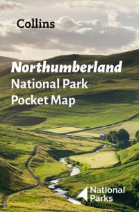 Book Cover for Northumberland National Park Pocket Map by National Parks UK, Collins Maps