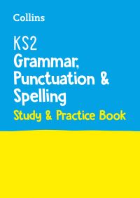 Book Cover for KS2 Grammar, Punctuation and Spelling SATs Study and Practice Book by Collins KS2