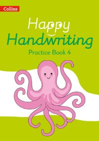 Book Cover for Happy Handwriting. 4 Practice Book by Chris Whitney
