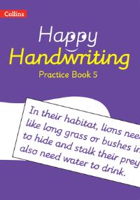 Book Cover for Happy Handwriting. 5 Practice Book by Annabel Gray
