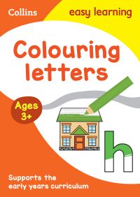 Book Cover for Colouring Letters Early Years Age 3+ by 