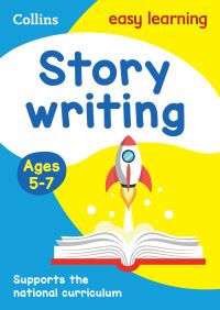 Book Cover for Story Writing Activity Book Ages 5-7 by 