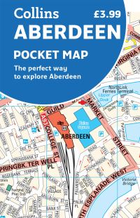 Book Cover for Aberdeen Pocket Map by Collins Maps