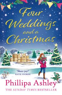 Book Cover for Four Weddings and a Christmas by Phillipa Ashley