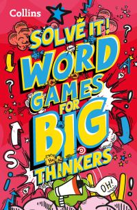 Book Cover for Word Games for Big Thinkers by Collins Kids