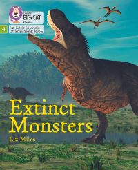 Book Cover for Extinct Monsters by Jane Milton