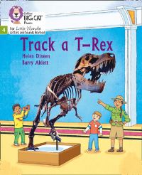 Book Cover for Track a T-Rex by Helen Dineen