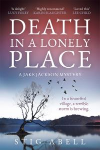 Book Cover for Death in a Lonely Place by Stig Abell