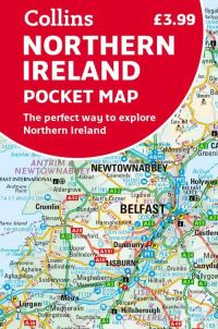 Book Cover for Northern Ireland Pocket Map by Collins Maps