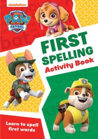 Book Cover for PAW Patrol First Spelling Activity Book by Collins Preschool