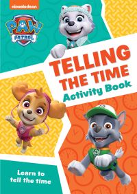 Book Cover for PAW Patrol Telling The Time Activity Book by Collins Preschool