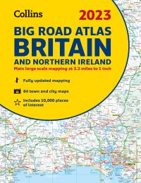 Book Cover for 2023 Collins Big Road Atlas Britain and Northern Ireland by Collins Maps