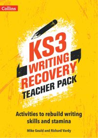 Book Cover for KS3 Writing Recovery Teacher Pack by Mike Gould