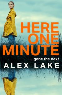 Book Cover for Here One Minute by Alex Lake