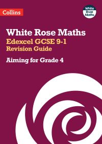 Book Cover for Edexcel GCSE 9-1 Revision Guide. Aiming for a Grade 4 by 