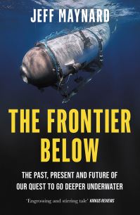 Book Cover for The Frontier Below by Jeff Maynard