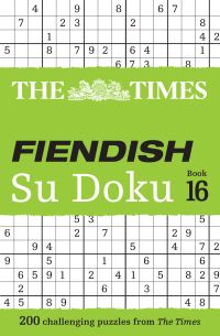 Book Cover for The Times Fiendish Su Doku. Book 16 by The Times Mind Games