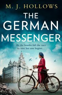 Book Cover for The German Messenger by MJ Hollows