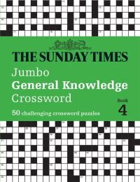 Book Cover for The Sunday Times Jumbo General Knowledge Crossword. Book 4 by Peter Biddlecombe