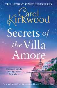 Book Cover for Secrets of the Villa Amore by Carol Kirkwood