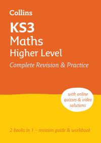 Book Cover for KS3 Maths Higher Level All-in-One Complete Revision and Practice by 