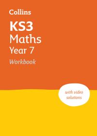 Book Cover for KS3 Maths Year 7 Workbook by Collins KS3