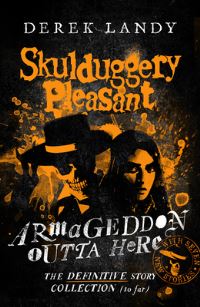 Book Cover for Armageddon Outta Here by Derek Landy